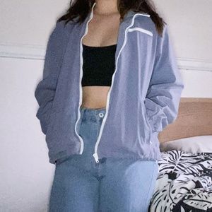 BRANDY MELVILLE BLUE KRISSY WINDBREAKER